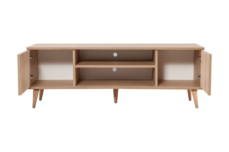 Vellavie Tv-bänk 140 cm - Ljusbrun - Möbler - Tv möbel & mediamöbel - TV bänk & mediabänk
