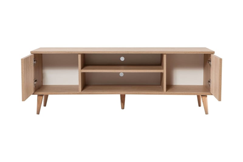 Vellavie Tv-bänk 140 cm Panel - Brun - Möbler - Tv möbel & mediamöbel - TV bänk & mediabänk