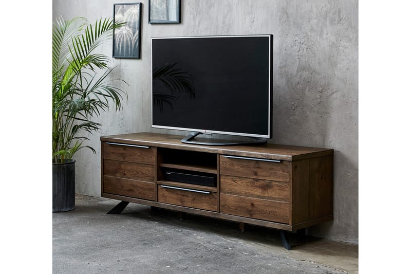 Vexacion Tv-bänk 170 cm - Brun - Möbler - Tv möbel & mediamöbel - TV bänk & mediabänk