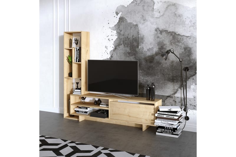 Viapista Tv-bänk 177 cm - Natur - Möbler - Tv möbel & mediamöbel - TV bänk & mediabänk