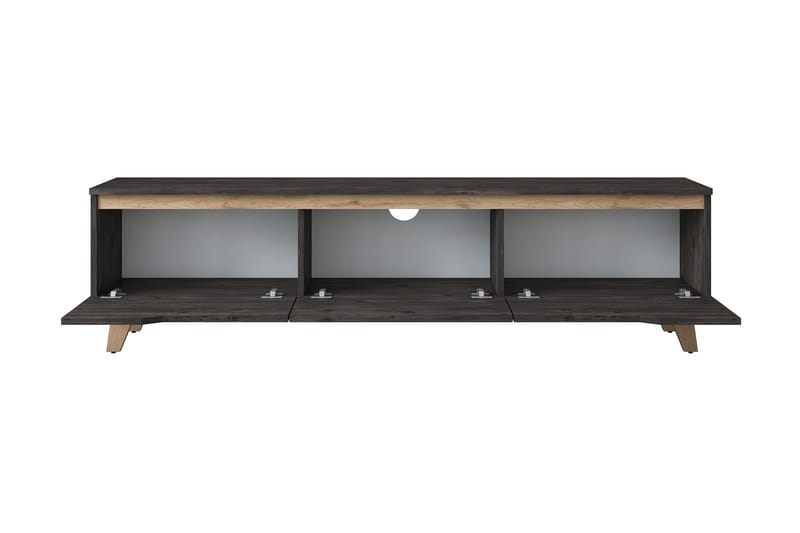 Virkesboda TV-Bänk 180 cm - Svart/Brun - Möbler - Tv möbel & mediamöbel - TV bänk & mediabänk