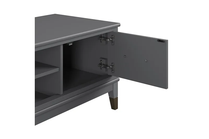 Westerleigh TV-bänk 152x50 cm Grafitgrå - CosmoLiving - Möbler - Tv möbel & mediamöbel - TV bänk & mediabänk