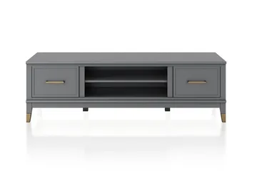 Westerleigh TV-bänk 152x50 cm Grafitgrå - Möbler - Tv möbel & mediamöbel - TV bänk & mediabänk