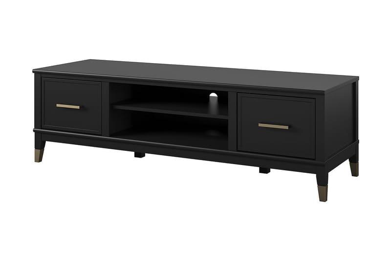 Westerleigh TV-bänk 152x50 cm Svart - CosmoLiving - Möbler - Tv möbel & mediamöbel - TV bänk & mediabänk