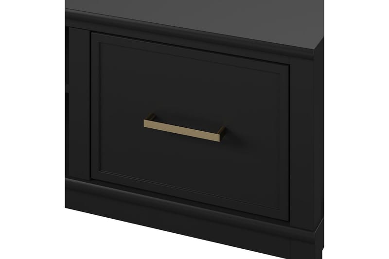 Westerleigh TV-bänk 152x50 cm Svart - Möbler - Tv möbel & mediamöbel - TV bänk & mediabänk