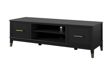 Westerleigh TV-bänk 152x50 cm Svart - Möbler - Tv möbel & mediamöbel - TV bänk & mediabänk