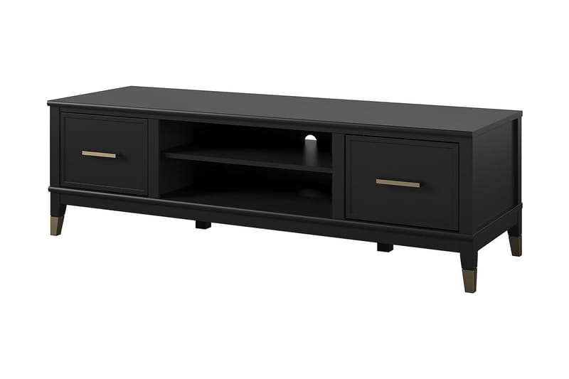 Westerleigh TV-bänk 152x50 cm Svart - Möbler - Tv möbel & mediamöbel - TV bänk & mediabänk