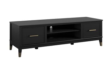 Westerleigh TV-bänk 152x50 cm Svart - Möbler - Tv möbel & mediamöbel - TV bänk & mediabänk