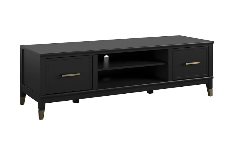 Westerleigh TV-bänk 152x50 cm Svart, undefined