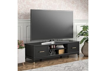 Westerleigh TV-bänk 152x50 cm Svart - Möbler - Tv möbel & mediamöbel - TV bänk & mediabänk