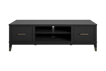 Westerleigh TV-bänk 152x50 cm Svart - Möbler - Tv möbel & mediamöbel - TV bänk & mediabänk