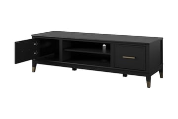 Westerleigh TV-bänk 152x50 cm Svart - Möbler - Tv möbel & mediamöbel - TV bänk & mediabänk