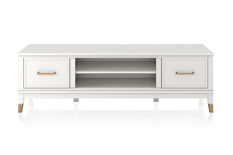 Westerleigh TV-bänk 152x50 cm Vit - CosmoLiving - Möbler - Tv möbel & mediamöbel - TV bänk & mediabänk