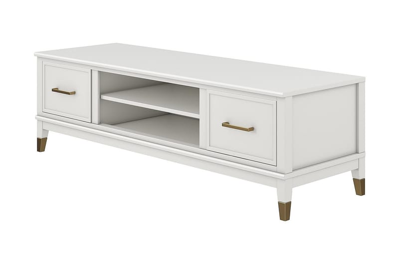 Westerleigh TV-bänk 152x50 cm Vit - CosmoLiving - Möbler - Tv möbel & mediamöbel - TV bänk & mediabänk