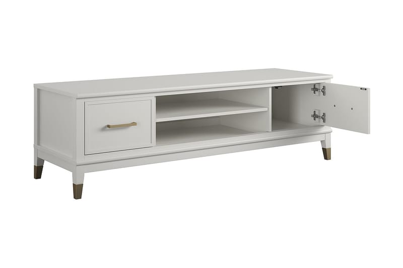 Westerleigh TV-bänk 152x50 cm Vit - CosmoLiving - Möbler - Tv möbel & mediamöbel - TV bänk & mediabänk