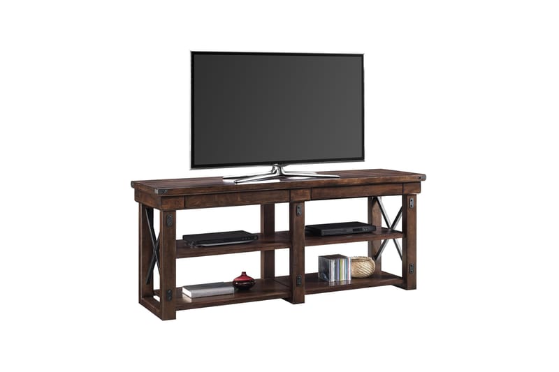 Wildwood Tv-bänk 160x48 cm Mörkbrun - Dorel Home - TV bänk & mediabänk