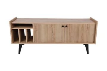 Winskill Tv-bänk 150 cm - Natur/Svart - Möbler - Tv möbel & mediamöbel - TV bänk & mediabänk