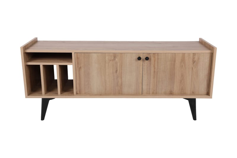 Winskill Tv-bänk 150 cm - Natur/Svart - Möbler - Tv möbel & mediamöbel - TV bänk & mediabänk