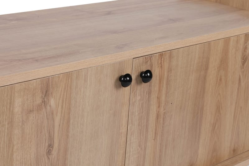 Winskill Tv-bänk 150 cm - Natur/Svart - Möbler - Tv möbel & mediamöbel - TV bänk & mediabänk