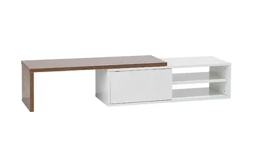 Yonkers Tv-Bänk 40x159 cm - Vit - Möbler - Tv möbel & mediamöbel - TV bänk & mediabänk