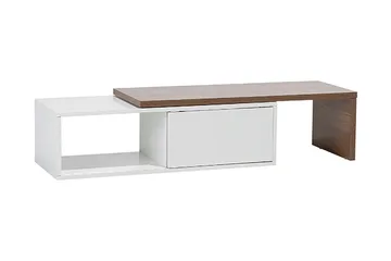 Yonkers Tv-Bänk 40x159 cm - Vit - Möbler - Tv möbel & mediamöbel - TV bänk & mediabänk