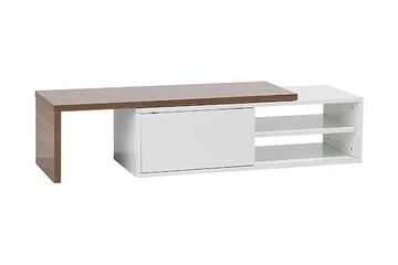 Yonkers Tv-Bänk 40x159 cm - Vit - Möbler - Tv möbel & mediamöbel - TV bänk & mediabänk