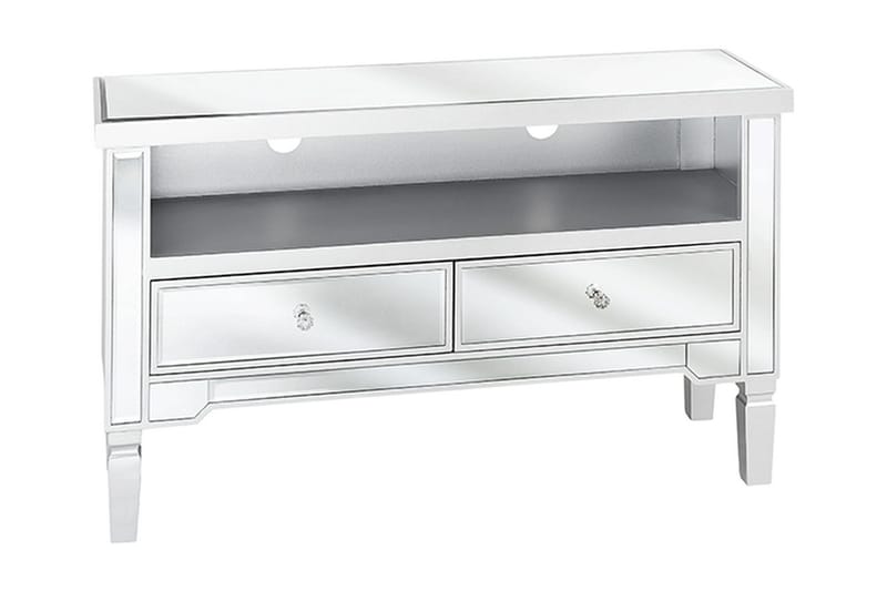 Zaddie TV-Bänk 100 cm - Silver - Möbler - Tv möbel & mediamöbel - TV bänk & mediabänk