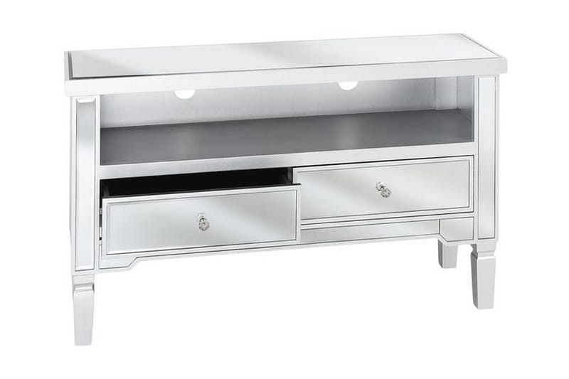 Zaddie TV-Bänk 100 cm - Silver - Möbler - Tv möbel & mediamöbel - TV bänk & mediabänk