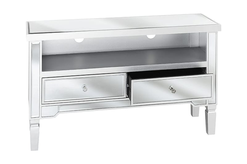Zaddie TV-Bänk 100 cm - Silver - Möbler - Tv möbel & mediamöbel - TV bänk & mediabänk