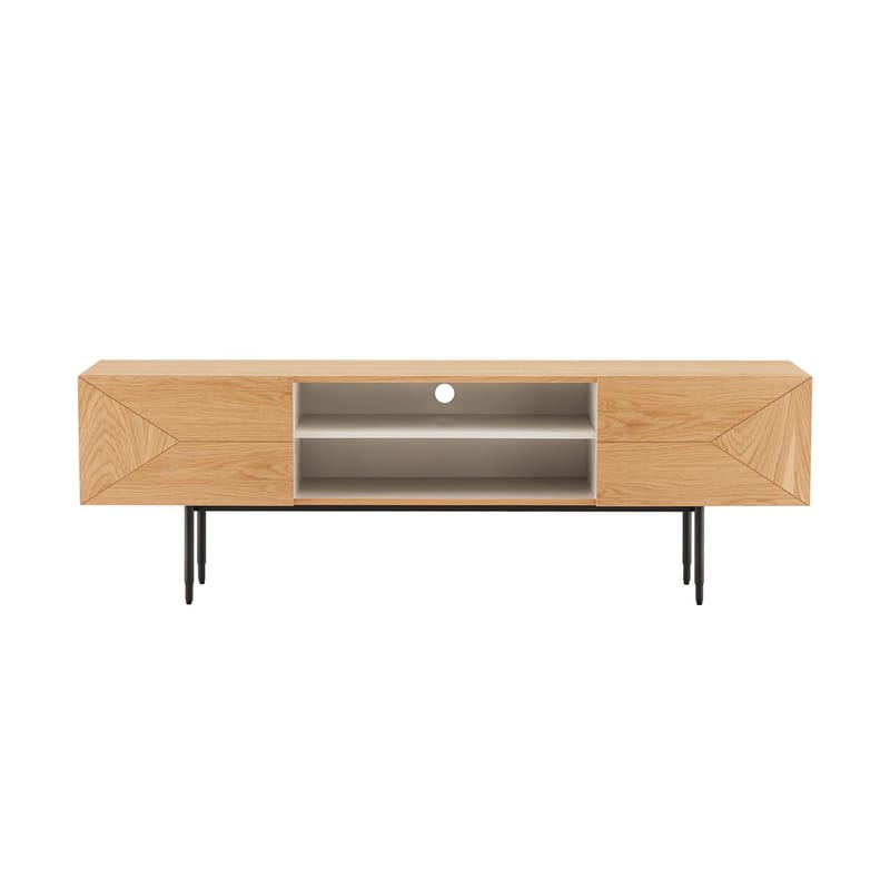 TV-bänk Nate 180x40x58 cm - ek - Möbler - Tv möbel & mediamöbel - TV bänk & mediabänk