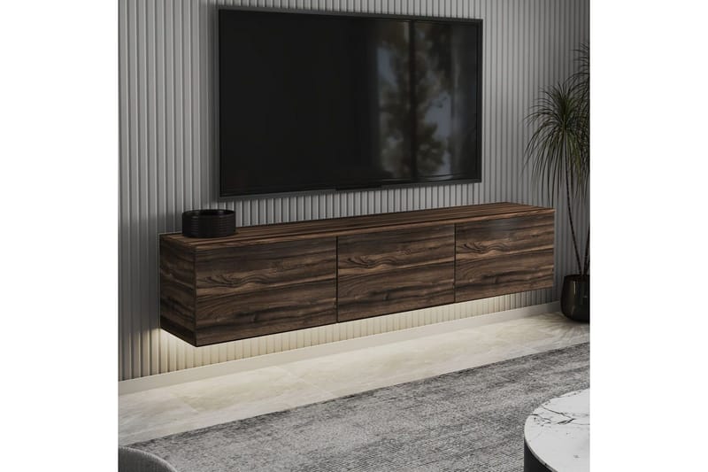 TV-bänk Neon Kastanj - Kastanj - Möbler - Tv möbel & mediamöbel - TV bänk & mediabänk