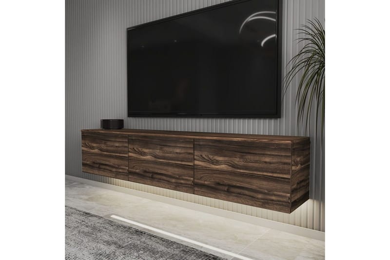 TV-bänk Neon Kastanj - Kastanj - Möbler - Tv möbel & mediamöbel - TV bänk & mediabänk