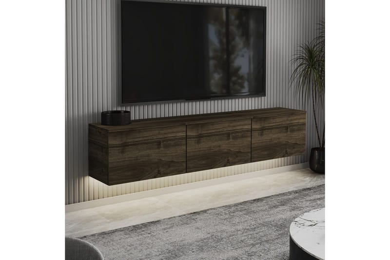 TV-bänk Neon Valnöt - Valnöt - Möbler - Tv möbel & mediamöbel - TV bänk & mediabänk