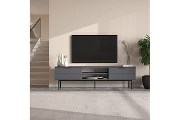 TV-bänk Ranjit Antracit - Antracit - Möbler - Tv möbel & mediamöbel - TV bänk & mediabänk