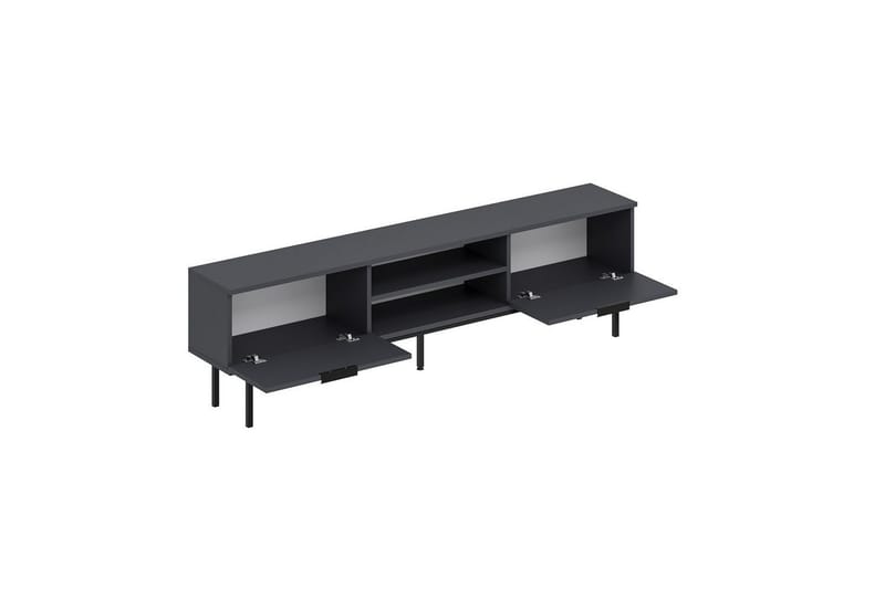 TV-bänk Ranjit Antracit - Antracit - Möbler - Tv möbel & mediamöbel - TV bänk & mediabänk