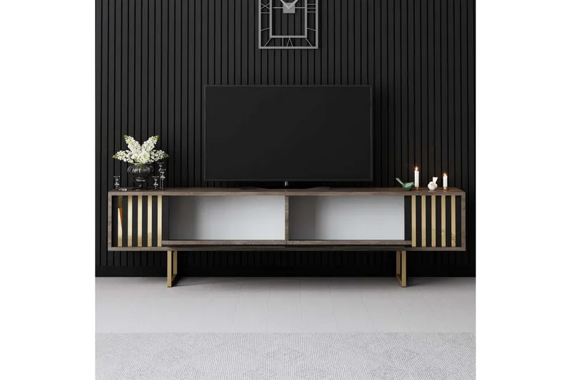 TV-bänk Rany Linje Valnöt / Rany - Valnöt / Rany - Möbler - Tv möbel & mediamöbel - TV bänk & mediabänk