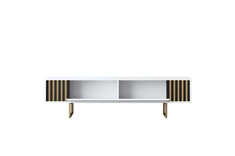 TV-bänk Rany Linje Vit / Rany - Vit / Rany - Möbler - Tv möbel & mediamöbel - TV bänk & mediabänk