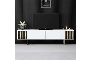 TV-bänk Rany Linje Vit / Rany - Vit / Rany - Möbler - Tv möbel & mediamöbel - TV bänk & mediabänk