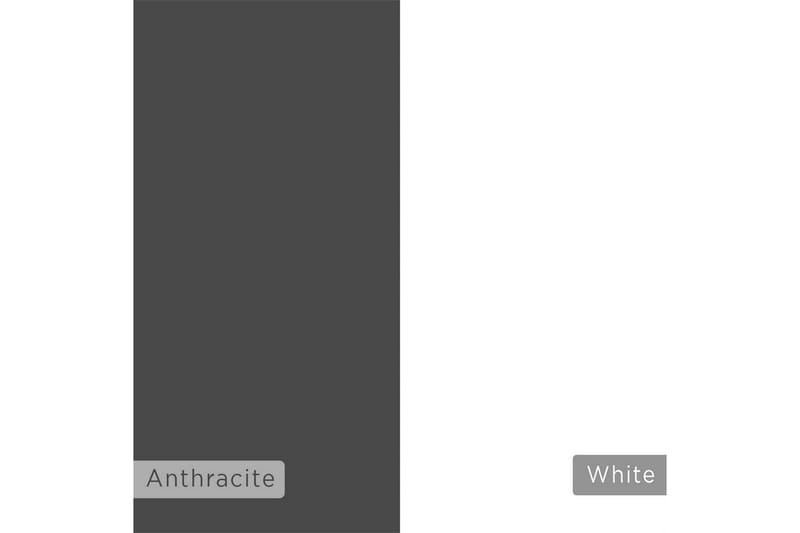 TV-bänk Rasab 180 Antracit / Vit - Antracit / Vit - Möbler - Tv möbel & mediamöbel - TV bänk & mediabänk