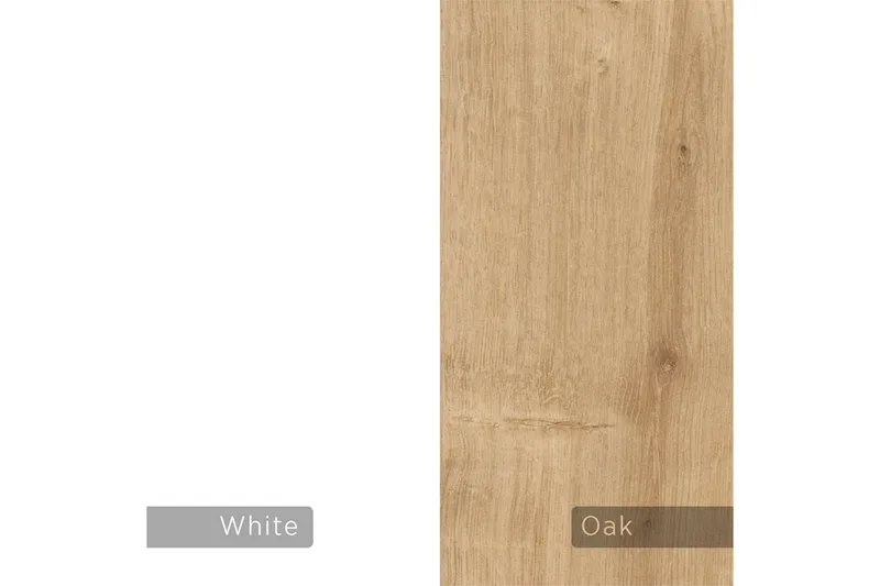 TV-bänk Rasab 180 Sudamalek / Vit - Sudamalek / Vit - Möbler - Tv möbel & mediamöbel - TV bänk & mediabänk