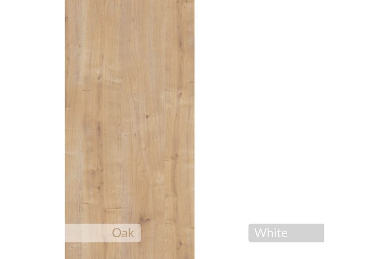 TV-bänk Ravena Sudamalek / Vit - Sudamalek / Vit - Möbler - Tv möbel & mediamöbel - TV bänk & mediabänk