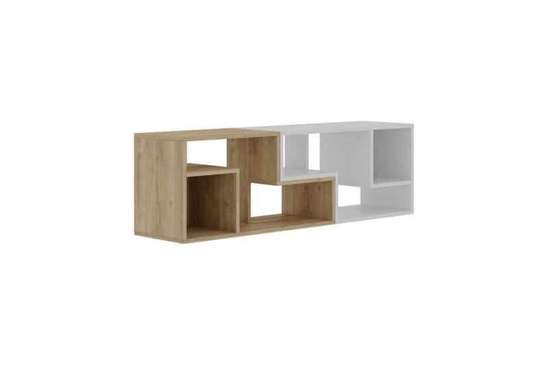 TV-bänk Ravena Sudamalek / Vit - Sudamalek / Vit - Möbler - Tv möbel & mediamöbel - TV bänk & mediabänk
