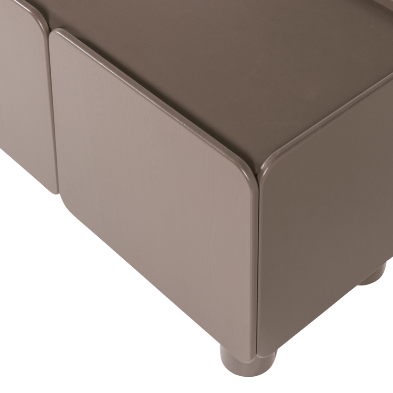 Tv-bänk Root 200 cm - Tryffelbrun - Möbler - Tv möbel & mediamöbel - TV skåp