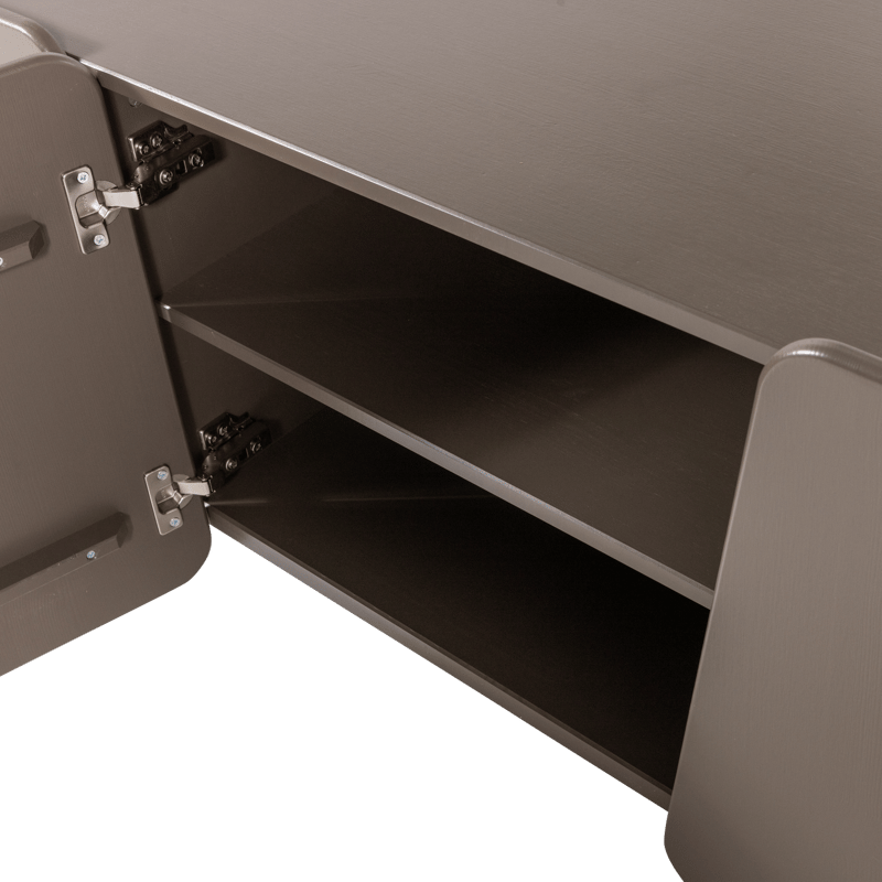 Tv-bänk Root 200 cm - Tryffelbrun - Möbler - Tv möbel & mediamöbel - TV skåp