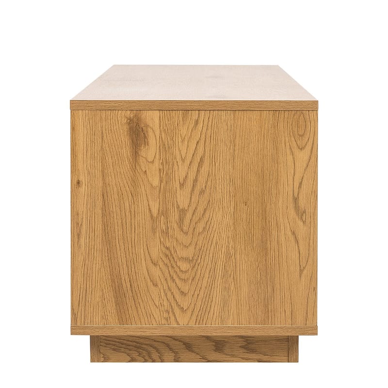 TV-bänk Sacha 180x40x43 cm - melamin med ekbark - Möbler - Tv möbel & mediamöbel - TV bänk & mediabänk