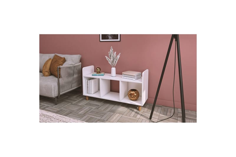 TV-bänk Sakarya 1 Vit - Vit - Möbler - Tv möbel & mediamöbel - TV bänk & mediabänk