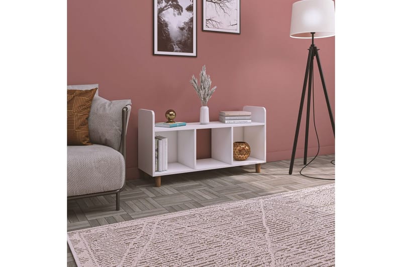 TV-bänk Sakarya 1 Vit - Vit - Möbler - Tv möbel & mediamöbel - TV bänk & mediabänk