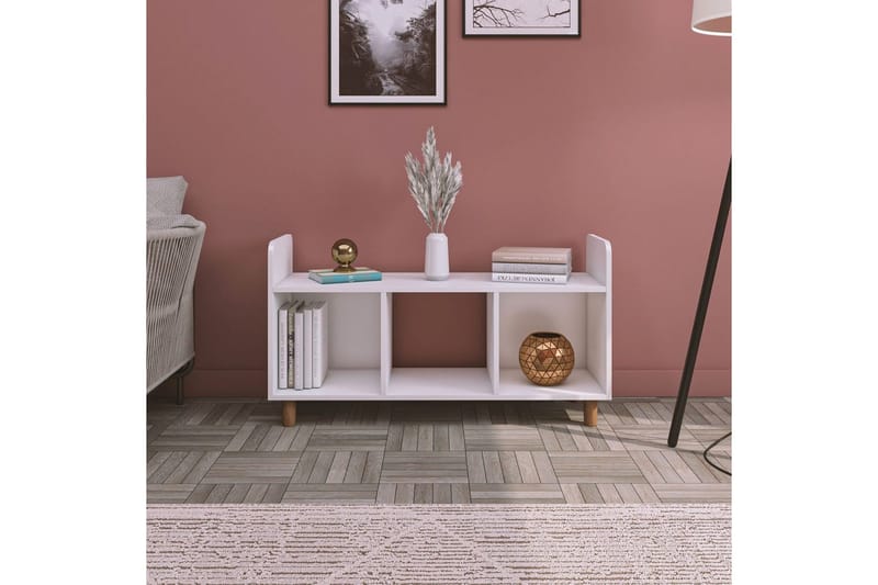 TV-bänk Sakarya 1 Vit - Vit - Möbler - Tv möbel & mediamöbel - TV bänk & mediabänk
