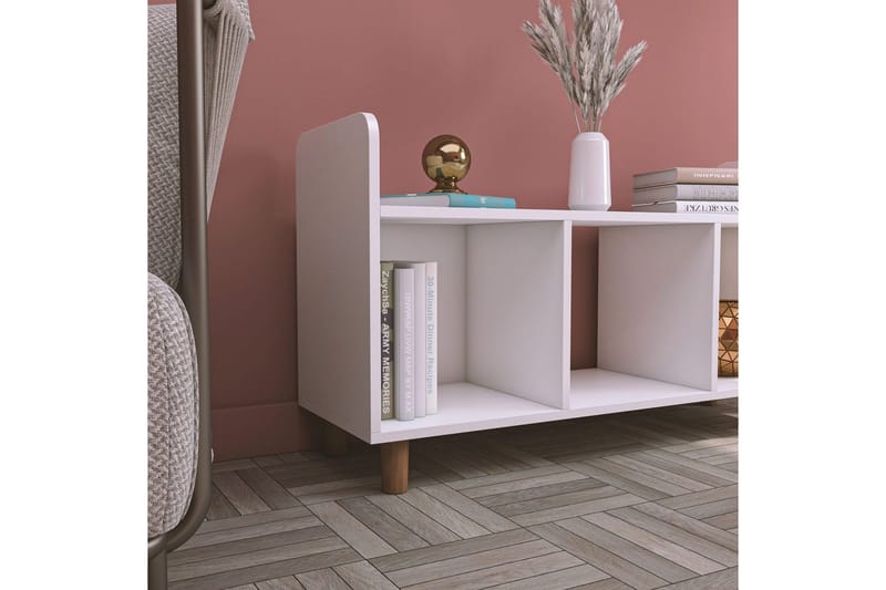 TV-bänk Sakarya 1 Vit - Vit - Möbler - Tv möbel & mediamöbel - TV bänk & mediabänk