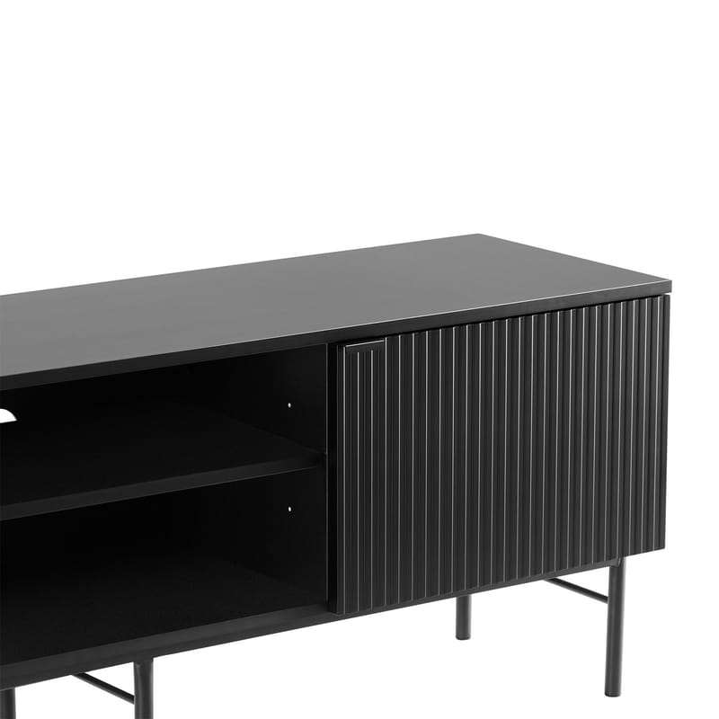 TV-bänk Sequence 150x40x55 cm - svart - Möbler - Tv möbel & mediamöbel - TV bänk & mediabänk